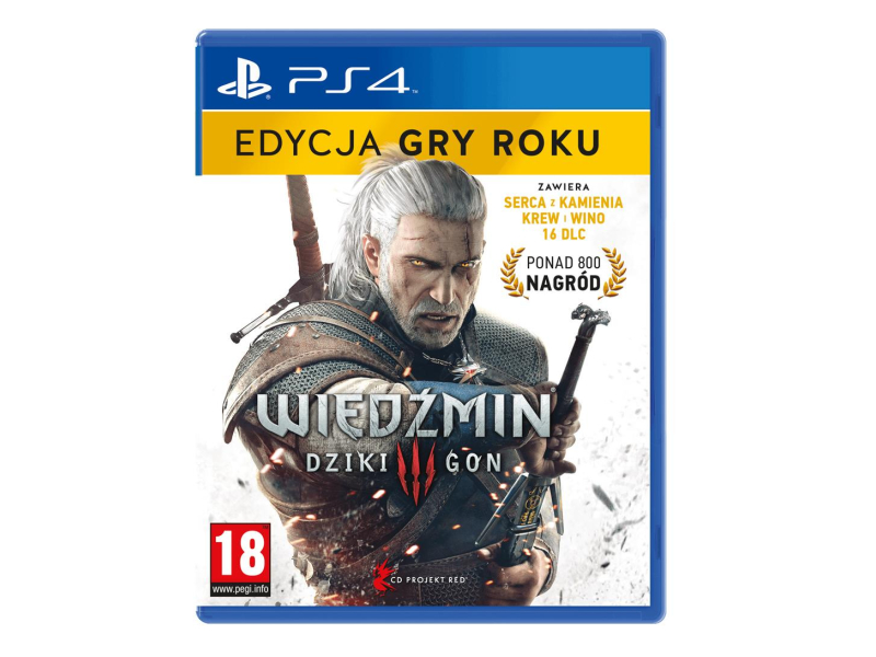 PlayStation Wiedźmin 3: Dziki Gon - Edycja Gry Roku